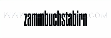 Lesezeichen: zammbuchstabirn