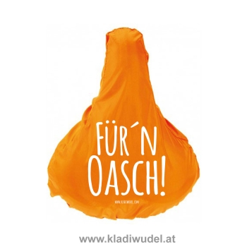 Sattelüberzug orange Oasch